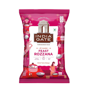 India Gate Feast Rozzana Basmati Rice 1kg